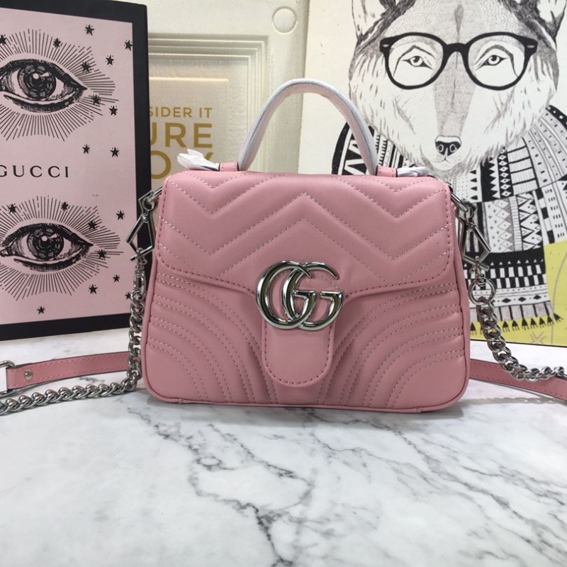 G*u*i top handle bags